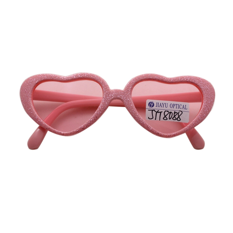  Girl Pink Rubber Frame Children Sunglasses
